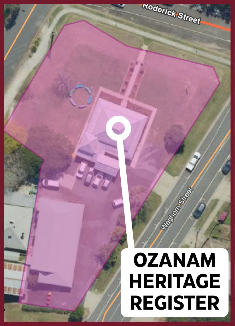 Ozanam House Heritage Register Outlay