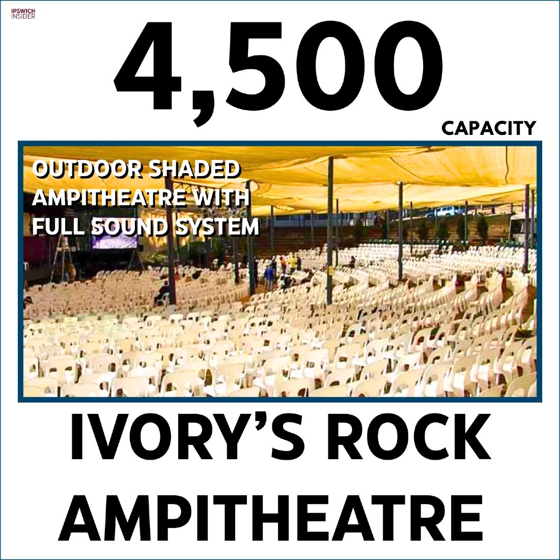 IVORY'S ROCK booking capacity