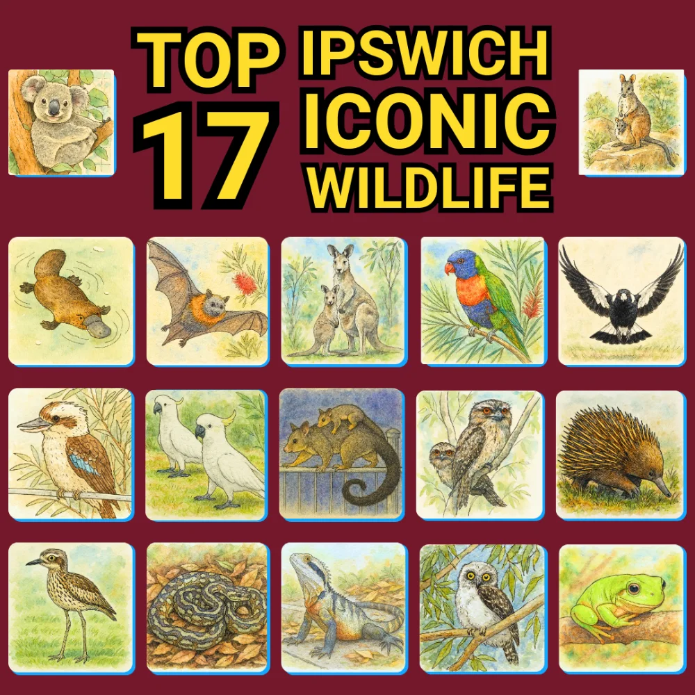 Ipswich Iconic Wildlife Card Image