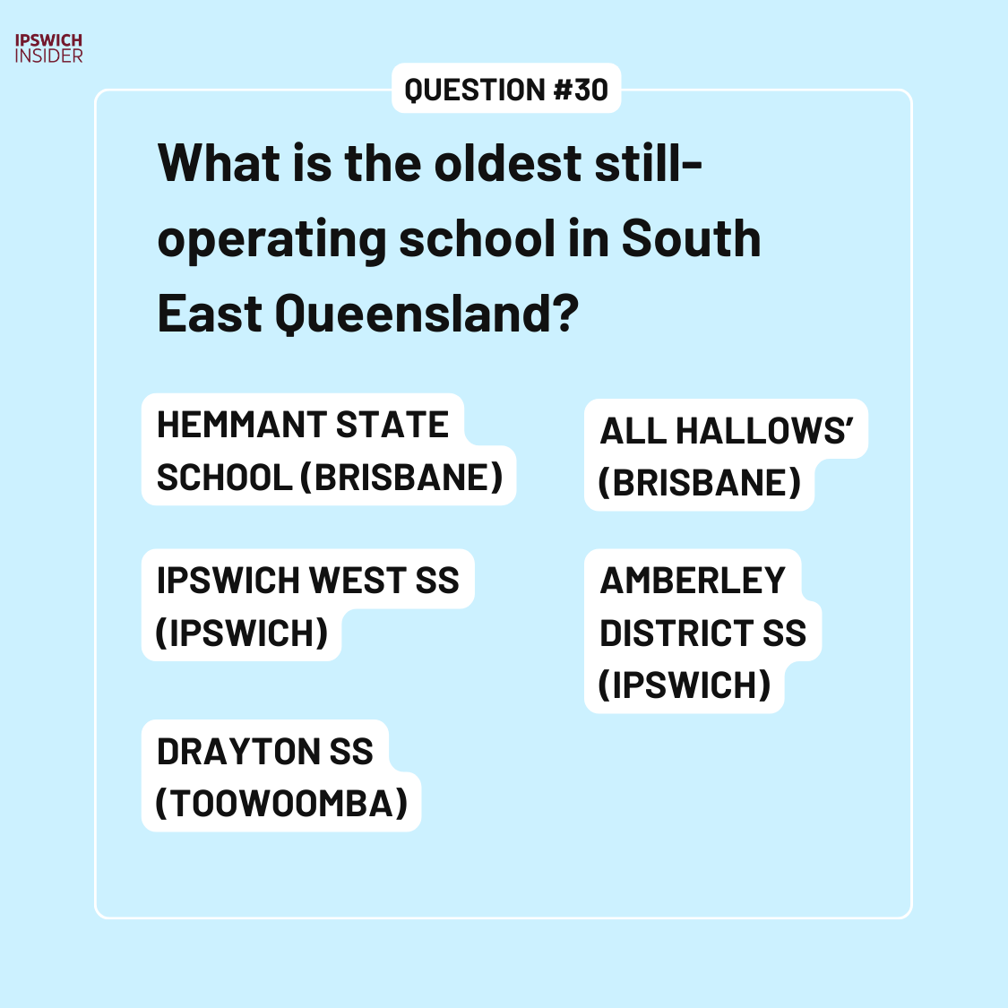 Ipswich trivia vault question 30 card