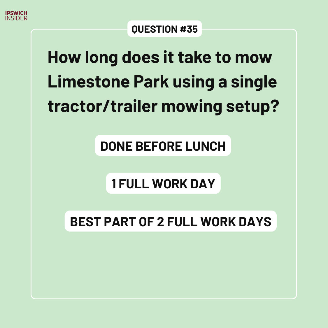 Ipswich trivia vault question 35 card