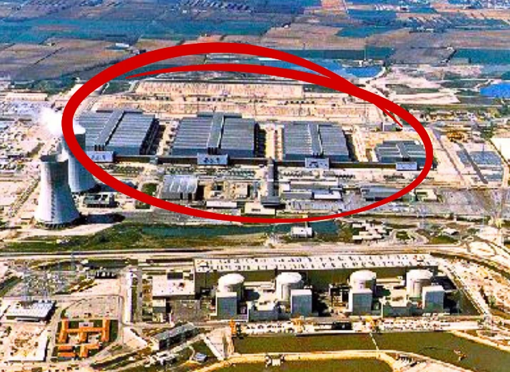 Georges Besse Enrichment Plant in France