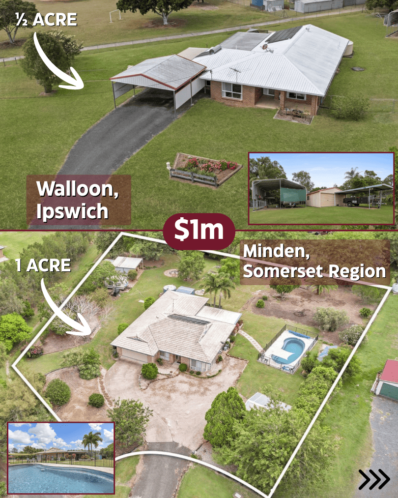 Comparison card for Ipswich versus Somerset Region at $1m