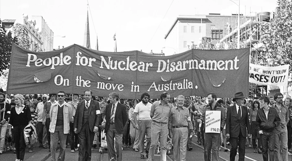 Palm Sunday Nuclear Protest Melbourne