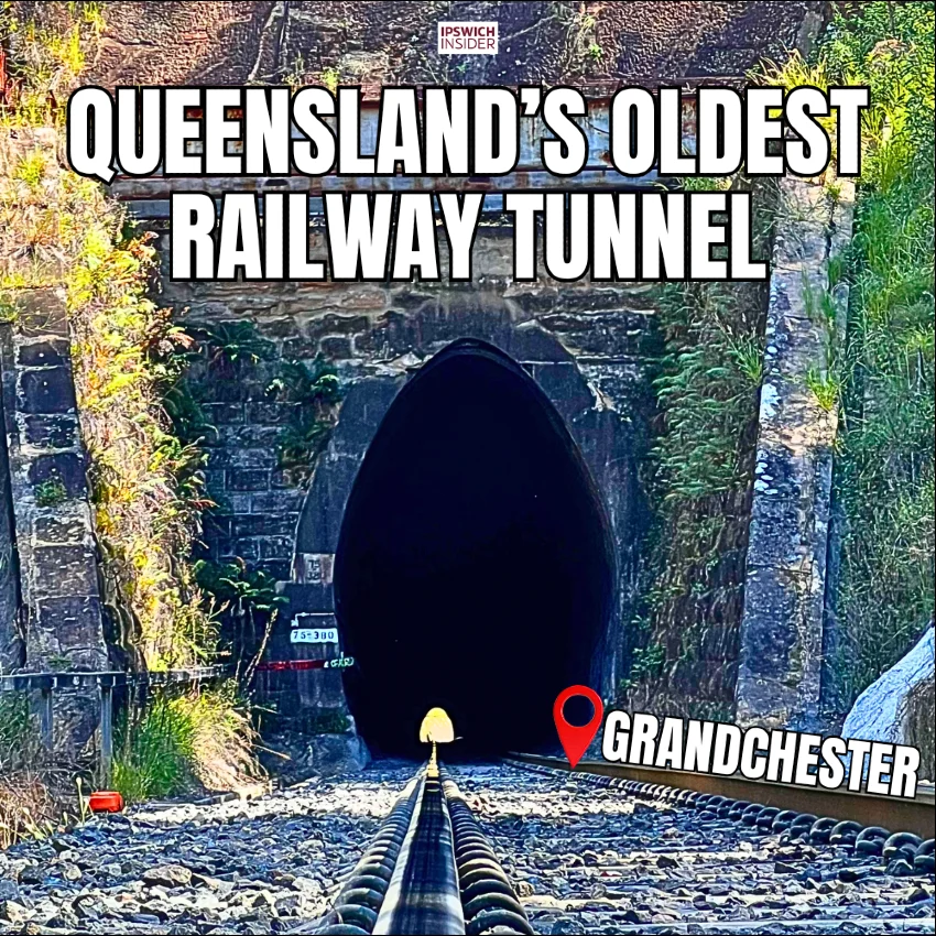 Queensland’s oldest railway tunnel is in Grandchester
